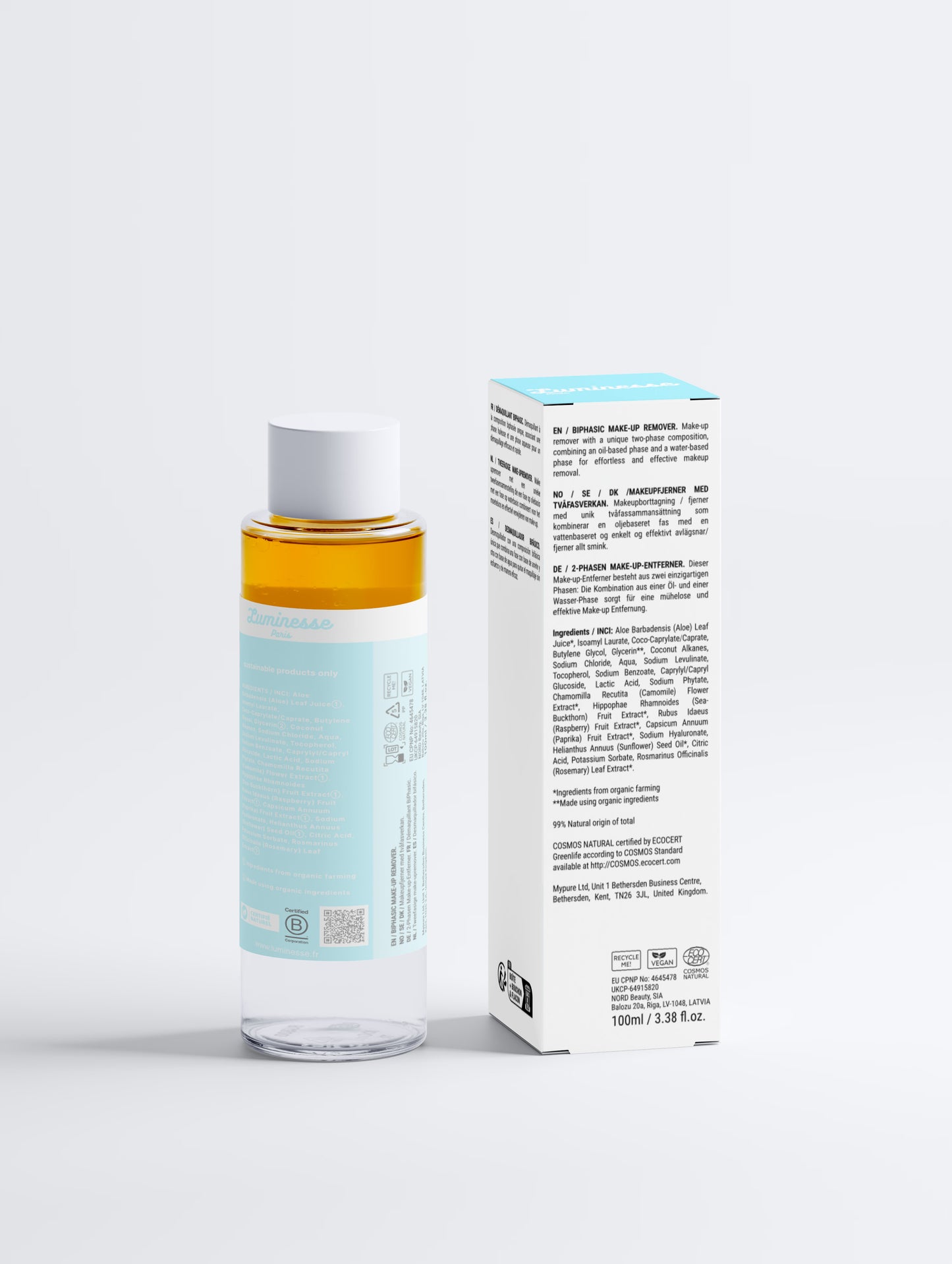 BiPhasic Make-up Remover, Fragrance Free