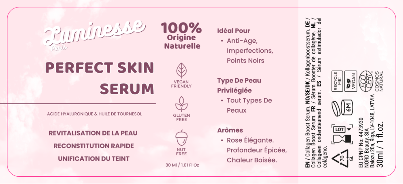 "Perfect Skin" Sérum Collagène Booster 30ml