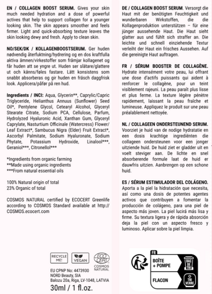 "Perfect Skin" Sérum Collagène Booster 30ml