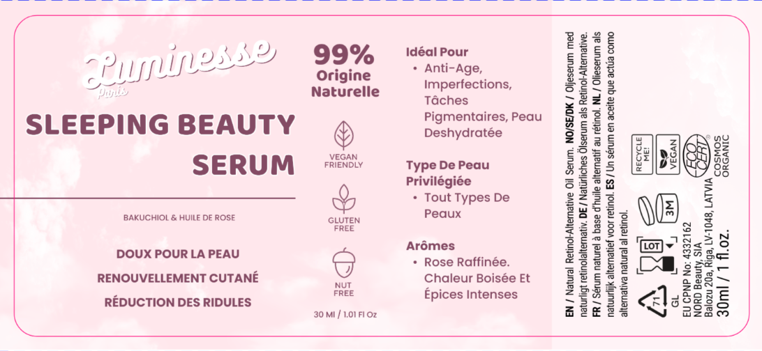 "Sleeping Beauty" Sérum Naturel Rétinol Alternative 30ml