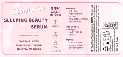 "Sleeping Beauty" Sérum Naturel Rétinol Alternative 30ml